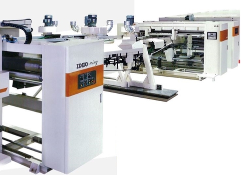 เครื่องขึ้นรูปงานกล่องอัตโนมัติ Fixed type high density flexo printer model ideo wing